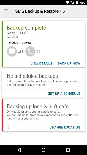 Play SMS Backup  Restore Pro as an online game SMS Backup  Restore Pro with UptoPlay