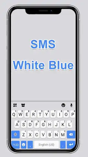 Play Sms Blue Keyboard Theme  and enjoy Sms Blue Keyboard Theme with UptoPlay