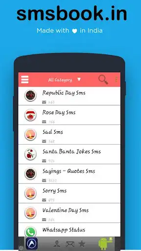 Play SMS Book - SMS Collection  and enjoy SMS Book - SMS Collection with UptoPlay