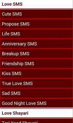 Play SMS, Chutkule, Shayari, Status