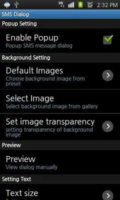 Play SMS Dialog Play SMS Dialog