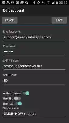 Play SMS Email groups and scheduler