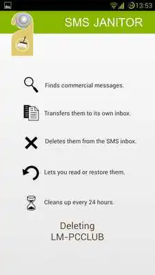 Play SMS Janitor