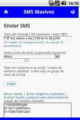 Play SMS Masivos