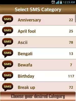 Play sms message collection Free