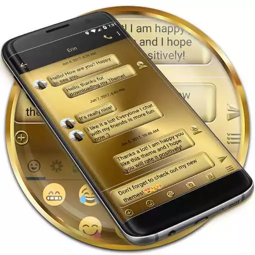Free play online SMS Messages Metal Solid Gold Theme APK Free play online SMS Messages Metal Solid Gold Theme APK