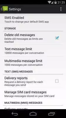 Play SMS Messaging (AOSP)