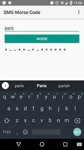 Play SMS-Morse
