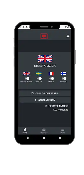 Play SMSnator - Temp Number as an online game SMSnator - Temp Number with UptoPlay