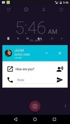Play SMS Popup (Compact Theme)