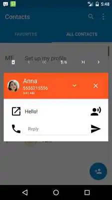 Play SMS Popup (Compact Theme)