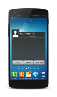Play SMS Popup