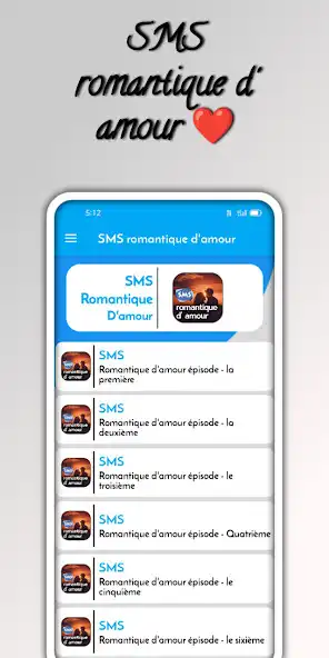 Play SMS romantique d amour 2023  and enjoy SMS romantique d amour 2023 with UptoPlay