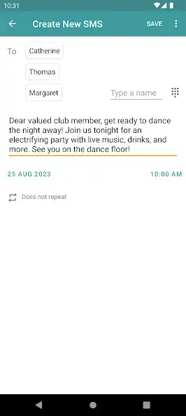 Play SMS Scheduler: Plan  Automate as an online game SMS Scheduler: Plan  Automate with UptoPlay