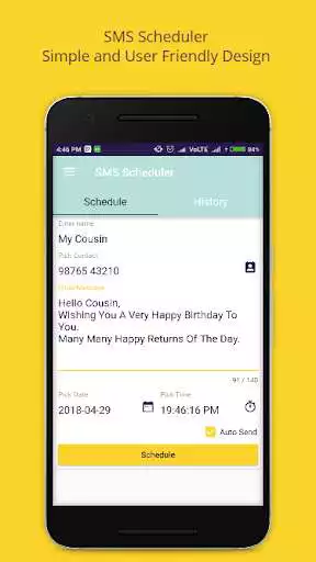 Play SMS Scheduler