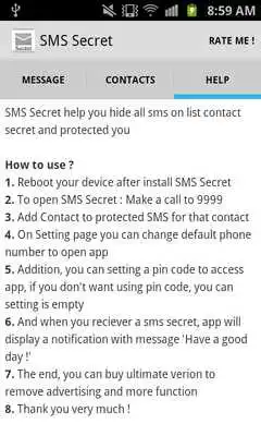 Play SMS Secret Free