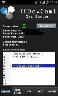 Play SMS Server