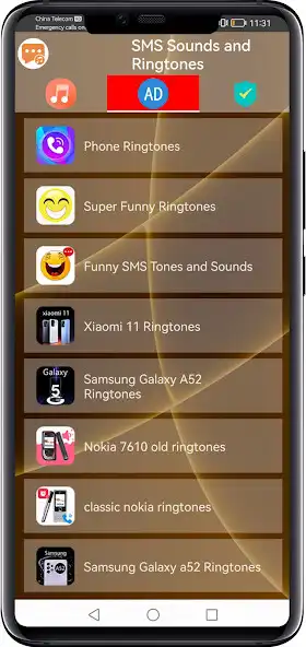 Play SMS Sounds and Ringtones as an online game SMS Sounds and Ringtones with UptoPlay