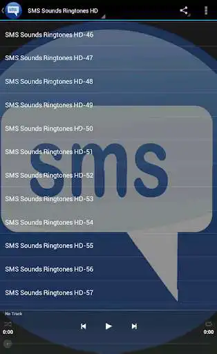 Play SMS Sounds Sms Ringtones HD