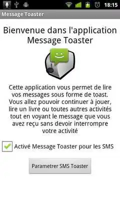 Play SMSToaster - Notification