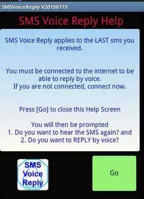 Play SMS Voice Reply