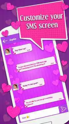 Play SMS Wallpaper Background for Texting