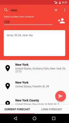 Play SMS Weather Play SMS Weather