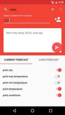 Play SMS Weather Play SMS Weather