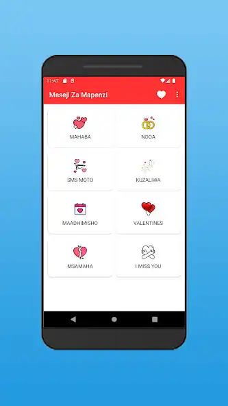 Play SMS ZA MAPENZI KISWAHILI as an online game SMS ZA MAPENZI KISWAHILI with UptoPlay