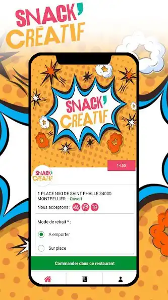 Play Snack Créatif as an online game Snack Créatif with UptoPlay