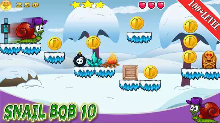 Play Snail adventure bob 10