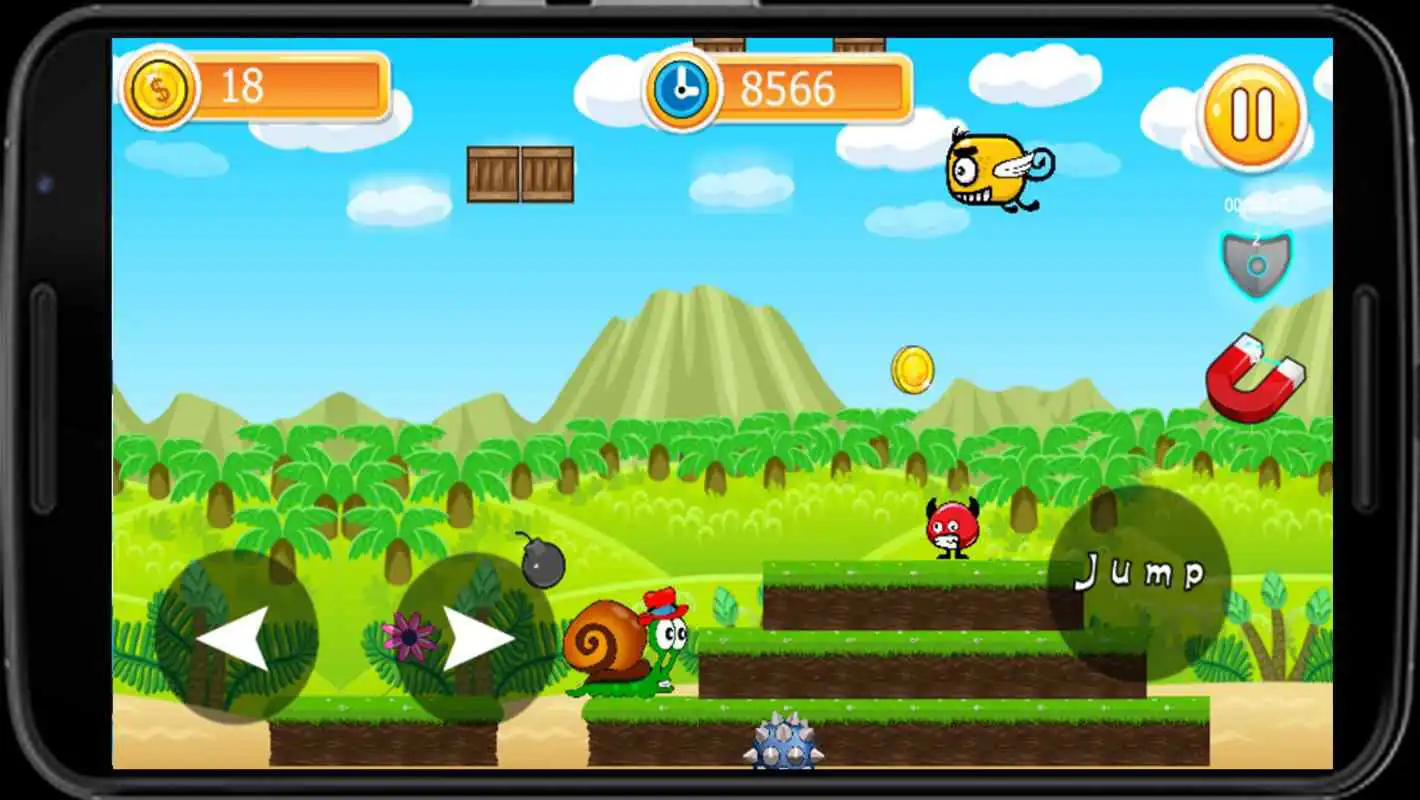 Play Snail Bob : The Adventures of Jungle