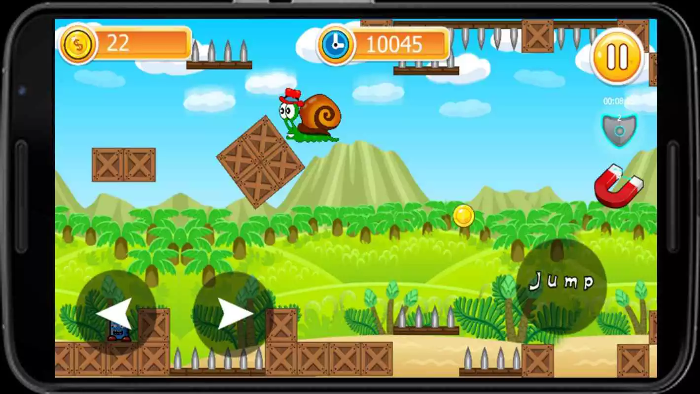 Play Snail Bob : The Adventures of Jungle