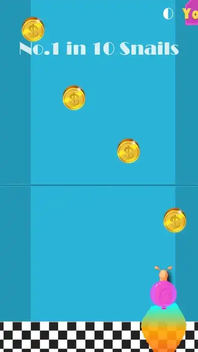 Play Snail Run as an online game Snail Run with UptoPlay