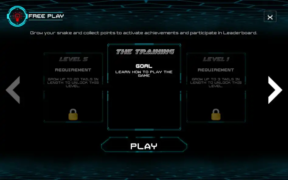 Play Snake 3D Pro - Evolved as an online game Snake 3D Pro - Evolved with UptoPlay