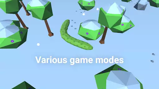 Play Snake 3D as an online game Snake 3D with UptoPlay