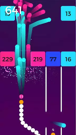 Play Snake Blast! as an online game Snake Blast! with UptoPlay