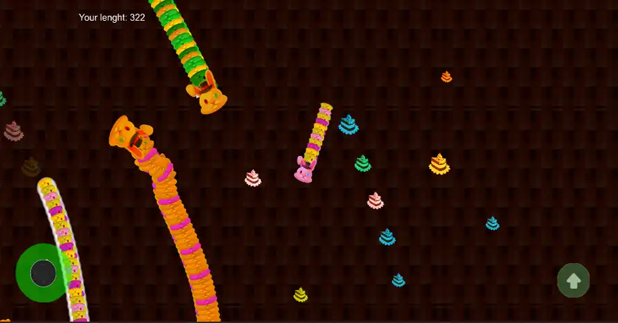 Play snake epic wormate gameplay as an online game snake epic wormate gameplay with UptoPlay