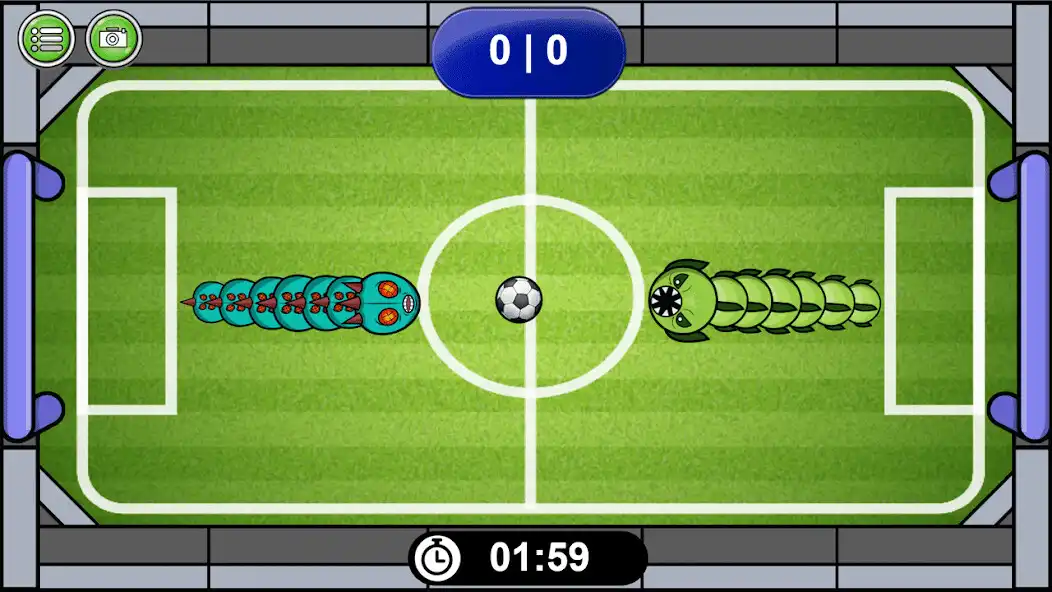 Play Snake Football  and enjoy Snake Football with UptoPlay