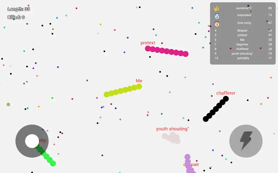 Play Snake Game - Bugs Wars as an online game Snake Game - Bugs Wars with UptoPlay