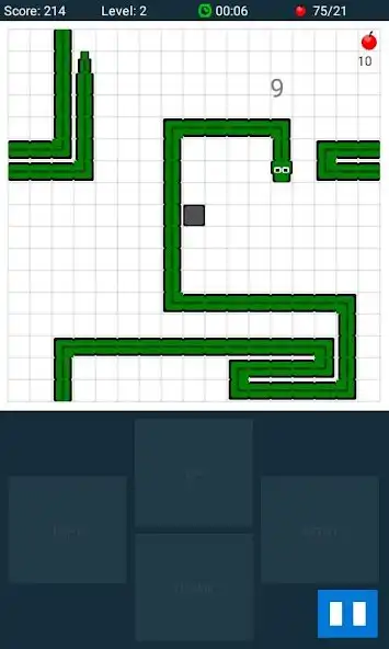 Play Snake Game (Hungry Snake) as an online game Snake Game (Hungry Snake) with UptoPlay