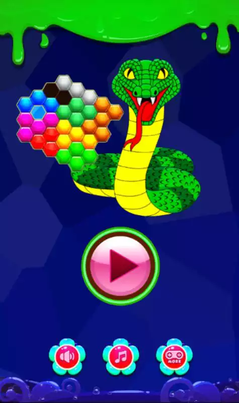 Play Snake Hexagon Puzzle