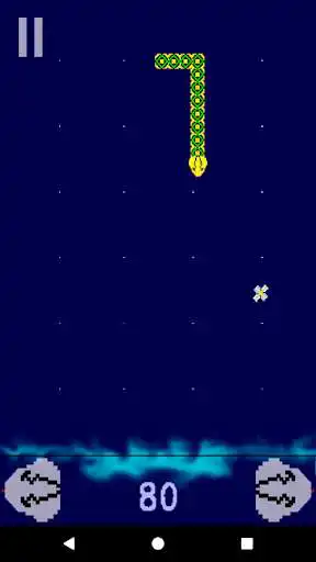 Play Snake In Space as an online game Snake In Space with UptoPlay