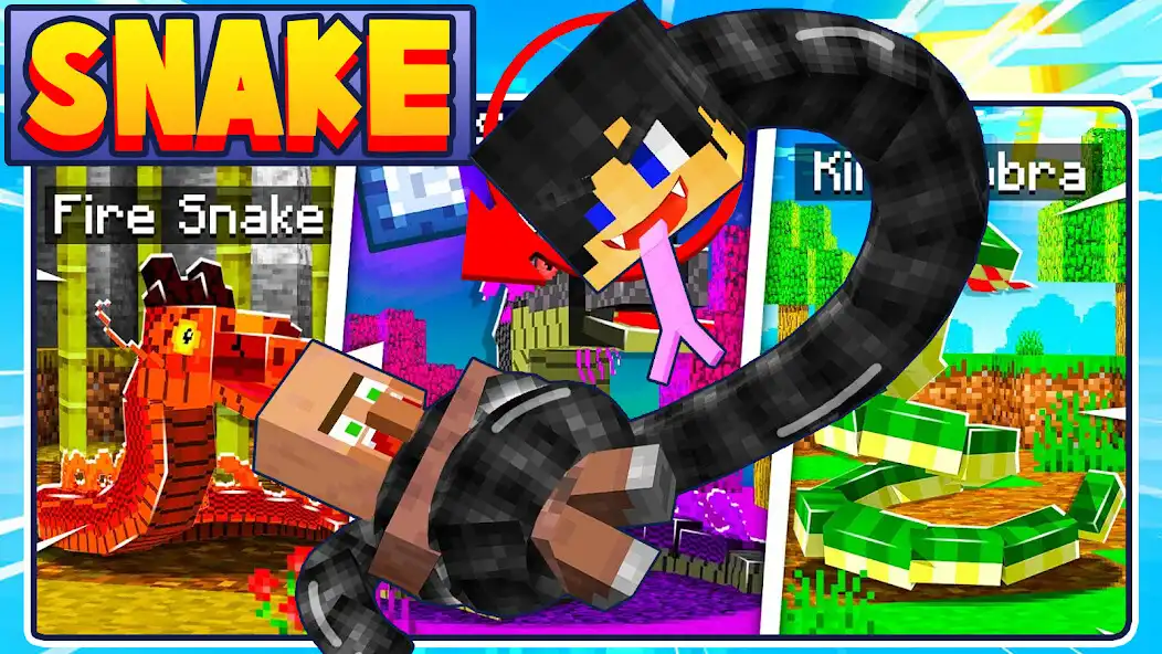 Play Snake mod for mcpe as an online game online Snake mod for mcpe with UptoPlay Play Snake mod for mcpe as an online game Snake mod for mcpe with UptoPlay