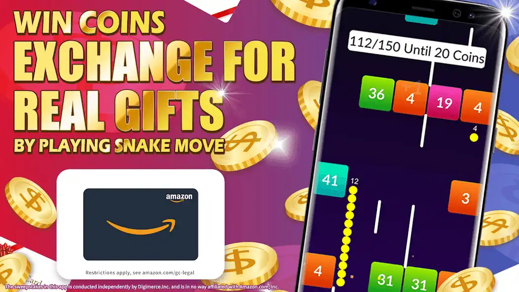 Play Snake Move: Win Gifts  Games  and enjoy Snake Move: Win Gifts  Games with UptoPlay