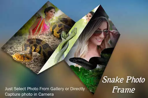 Play Snake Photo Frame