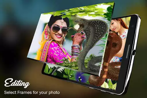 Play Snake Photo Frame