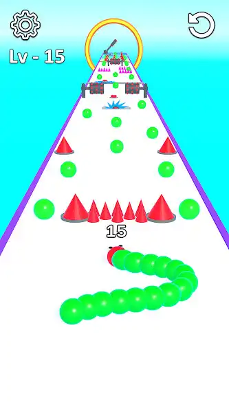 Play Snake Race Challenge 3d Game as an online game Snake Race Challenge 3d Game with UptoPlay