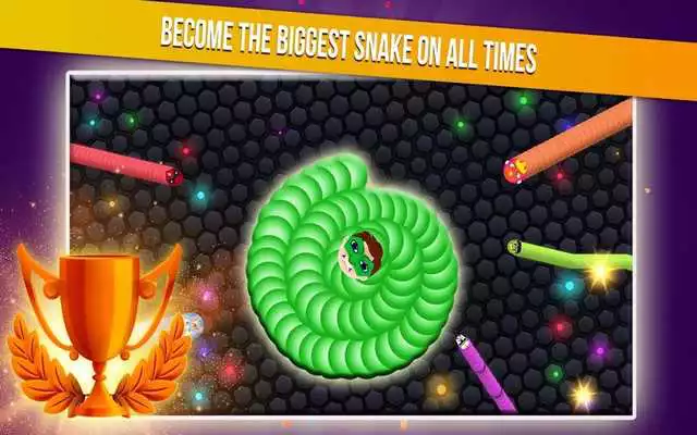 Play Snaker.io - The Slither Worm with Masks