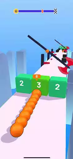 Play Snake Run Slide as an online game Snake Run Slide with UptoPlay